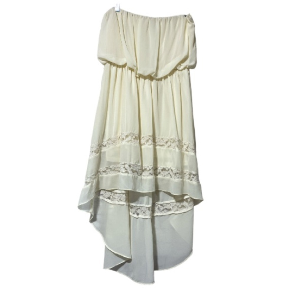 Double zero high low dress